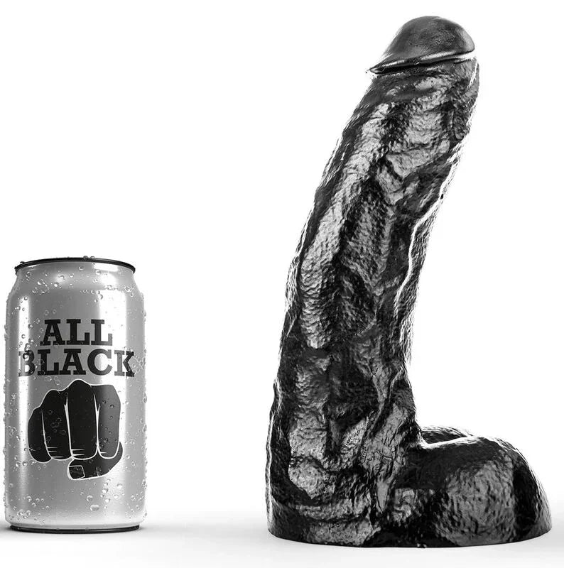 ALL BLACK - DONG 25,5 CM - Nuvica
