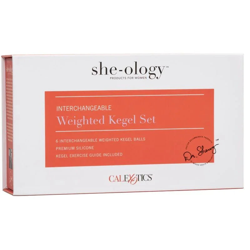 CALEXOTICS - SHE-OLOGY SET BOLAS KEGEL INTERCAMBIABLES - Nuvica