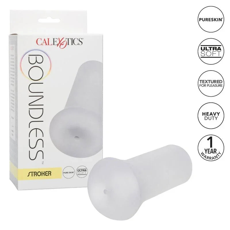 CALEXOTICS - MASTURBADOR BOUNDLESS STROKER TRANSPARENTE - Nuvica