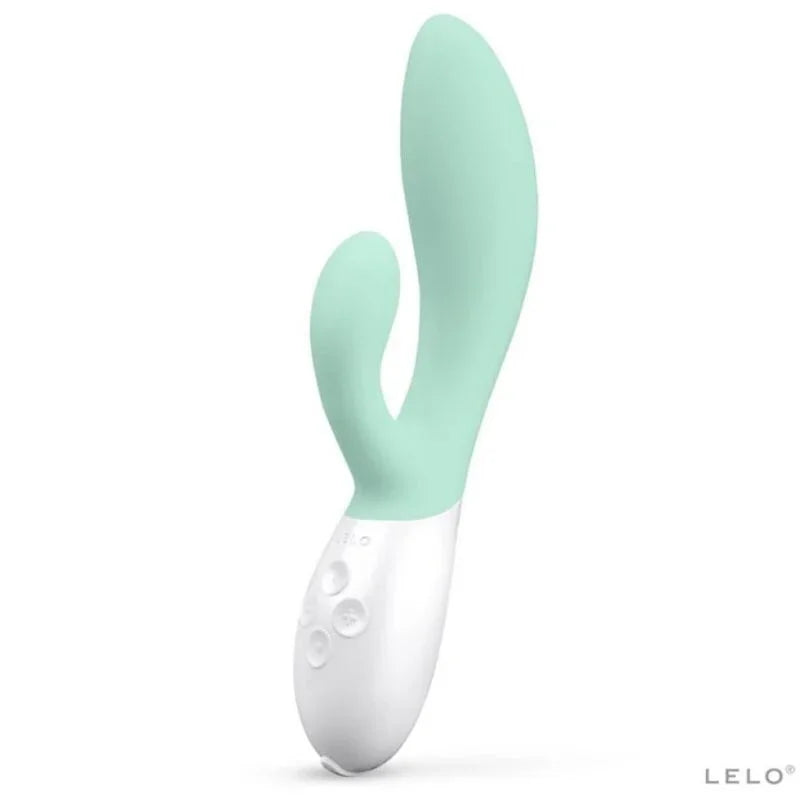 LELO - INA 3 VERDE VIBRADOR RABBIT LUJO VERDE AGUA - Nuvica