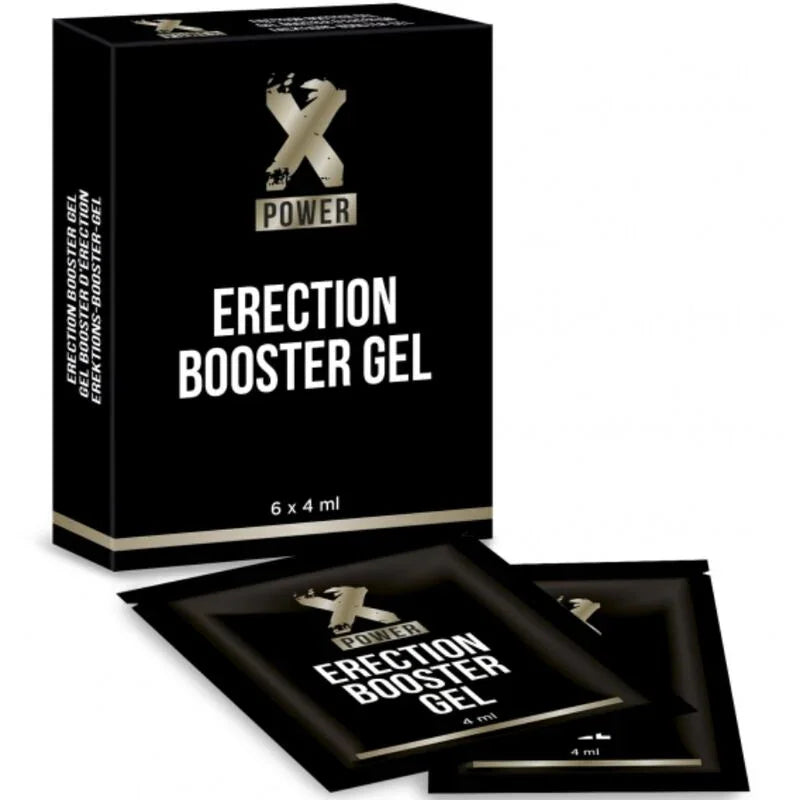 XPOWER - ERECTION BOOSTER GEL POTENCIADOR ERECCION 6 X 4 ML - Nuvica