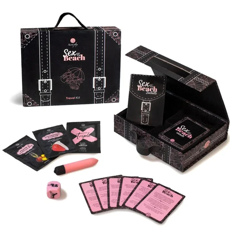 SECRETPLAY - SEX ON THE BEACH TRAVEL KIT (ES/EN/DE/FR/NL/PT) - Nuvica