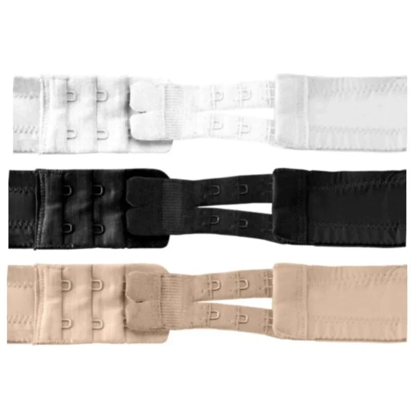 BYE-BRA - EXTENSORES DE CONTORNO FLEXIBLES 2 GANCHOS 3 UDS - Nuvica