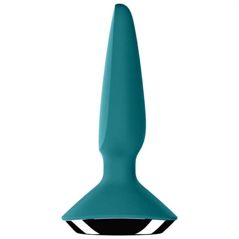SATISFYER - PLUG ILICIOUS 1 PLUG VIBRADOR VERDE - Nuvica