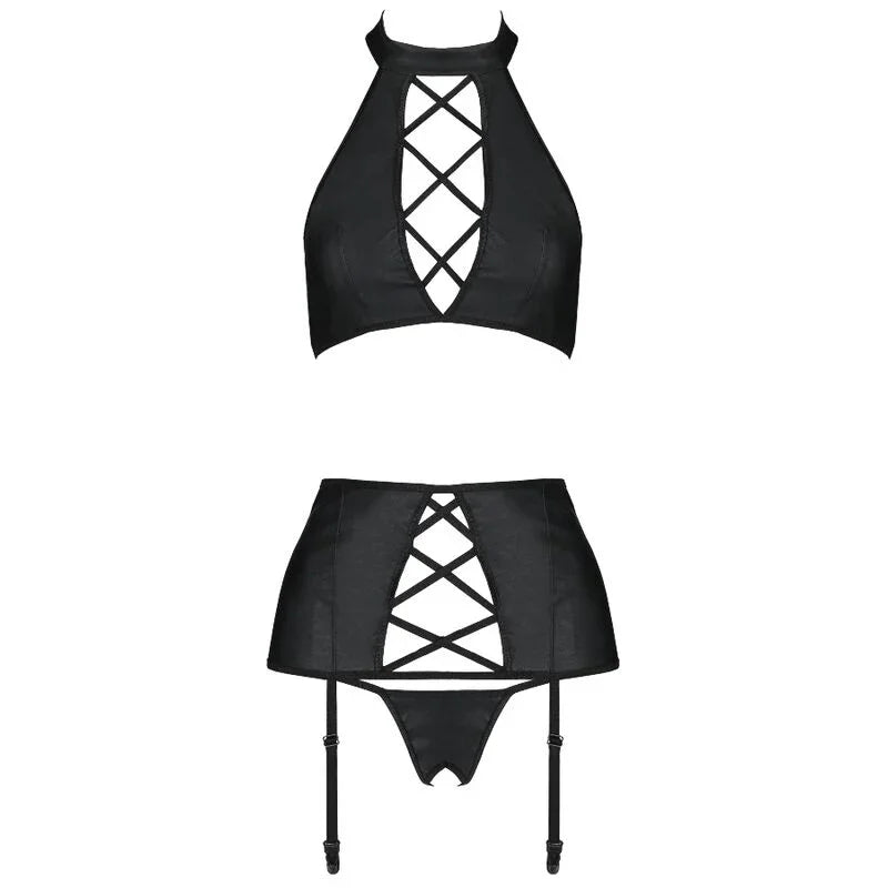 PASSION - NANCY SET CUERO ECOLOGICO S/M - Nuvica