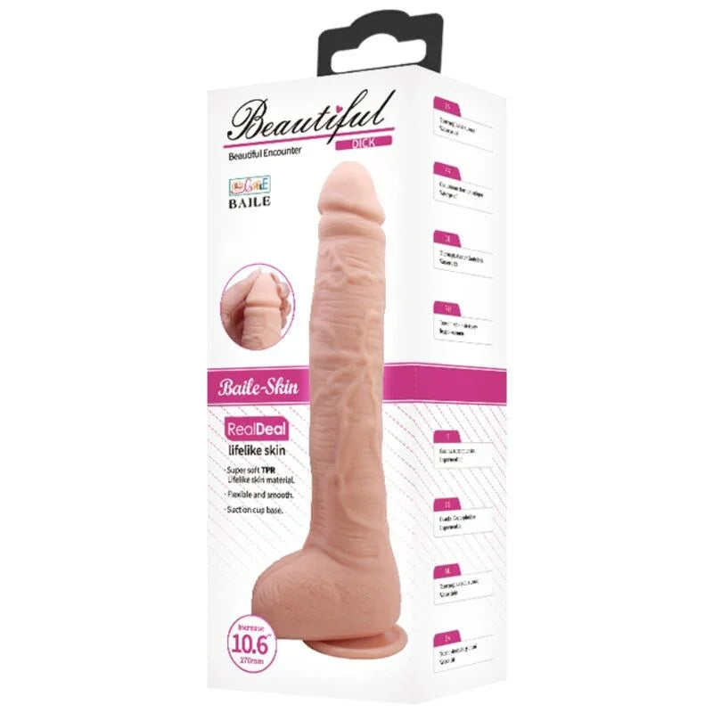 BAILE - DILDO REALÍSTICO FLEXIBLE - Nuvica