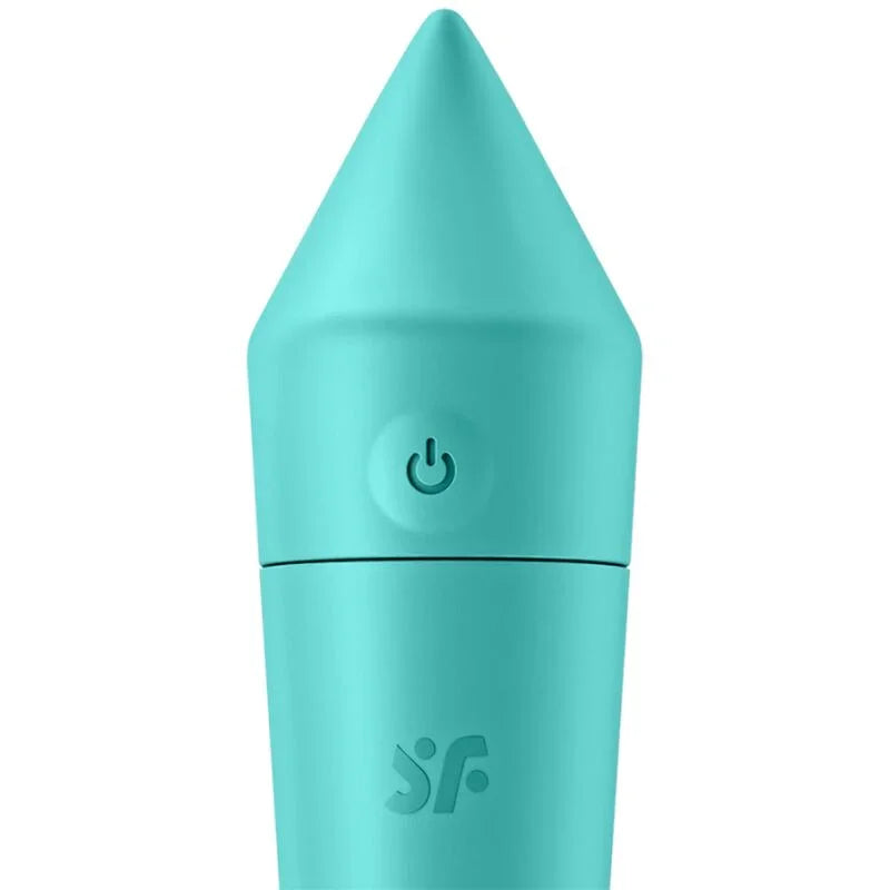 SATISFYER - ULTRA POWER BULLET 8 BALA VIBRADORA TURQUESA - Nuvica