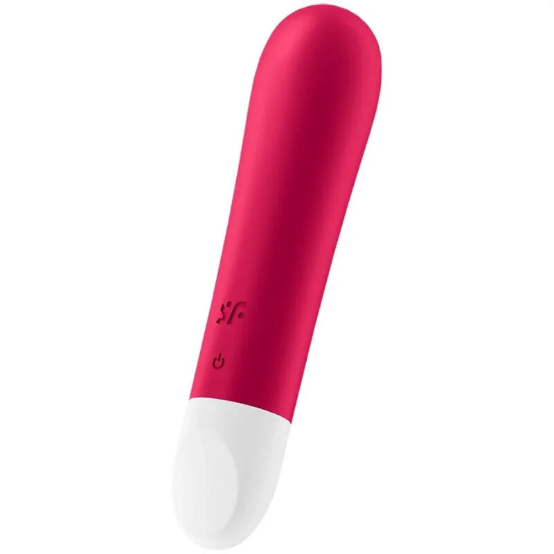 SATISFYER - ULTRA POWER BULLET 1 BALA VIBRADORA ROJA - Nuvica