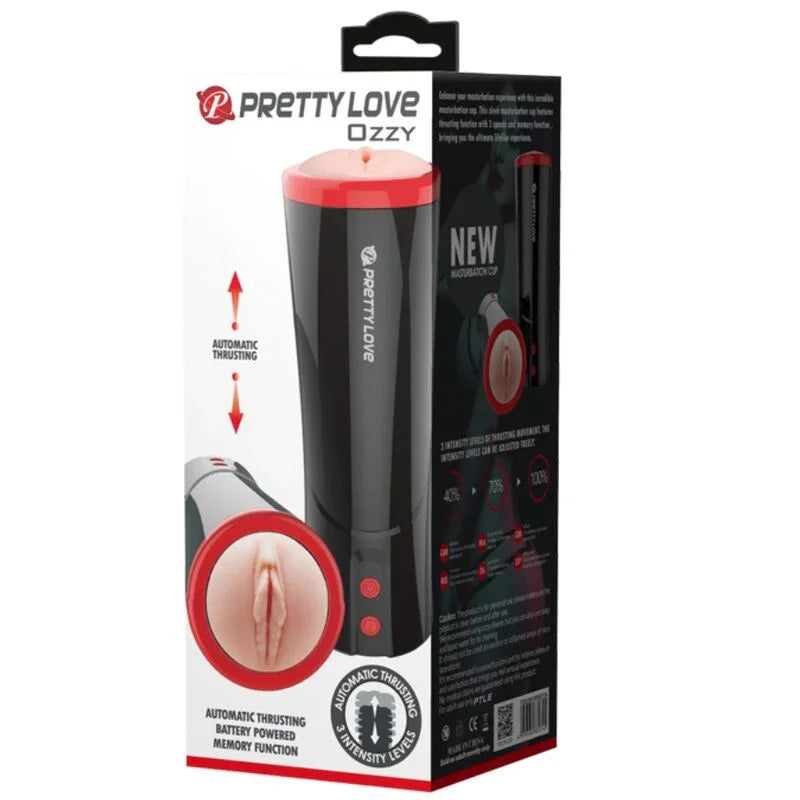 PRETTY LOVE - MASTURBADOR MULTIFUNCIÓN OZZY - Nuvica