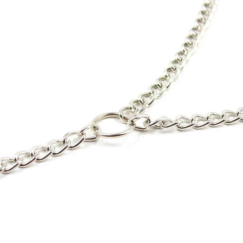 OHMAMA FETISH - 4 PINZAS PEZONES CON CADENAS - Nuvica