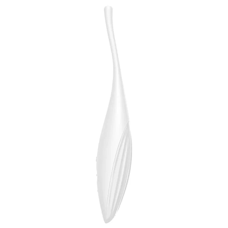 SATISFYER - TWIRLING JOY ESTIMULADOR CLITORIS BLANCO - Nuvica