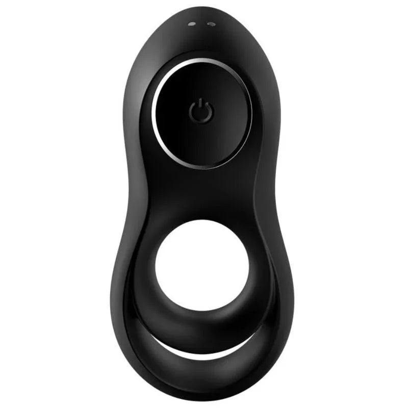 SATISFYER - LEGENDARY DUO ANILLO VIBRADOR NEGRO - Nuvica