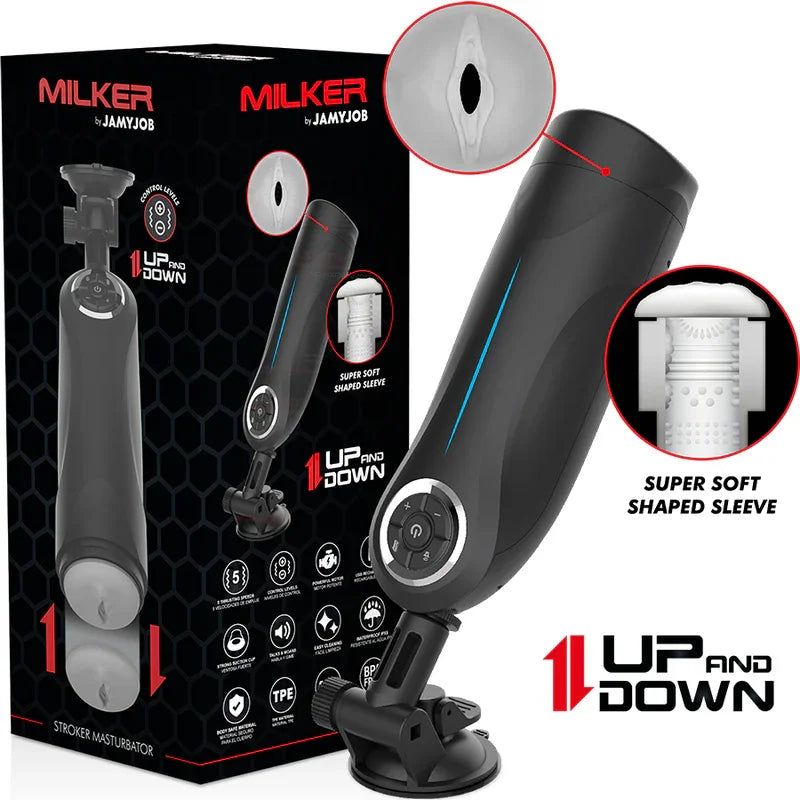 JAMYJOB - MILKER STROKER CON FUNCION UP AND DOWN - Nuvica