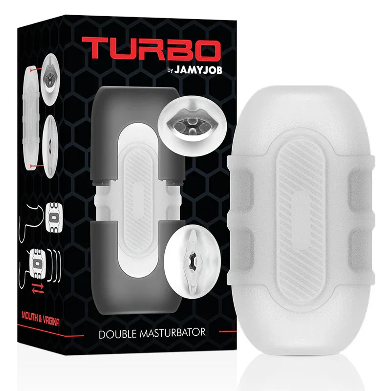 JAMYJOB - TURBO MASTURBADOR DOBLE - Nuvica
