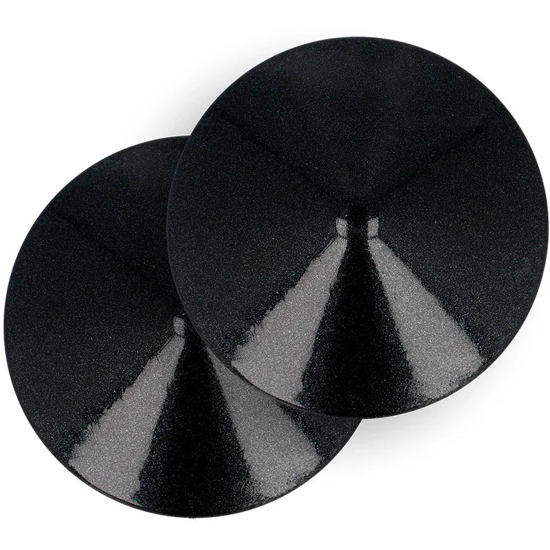 COQUETTE CHIC DESIRE - CUBRE PEZONES METAL CIRCULOS NEGROS - Nuvica