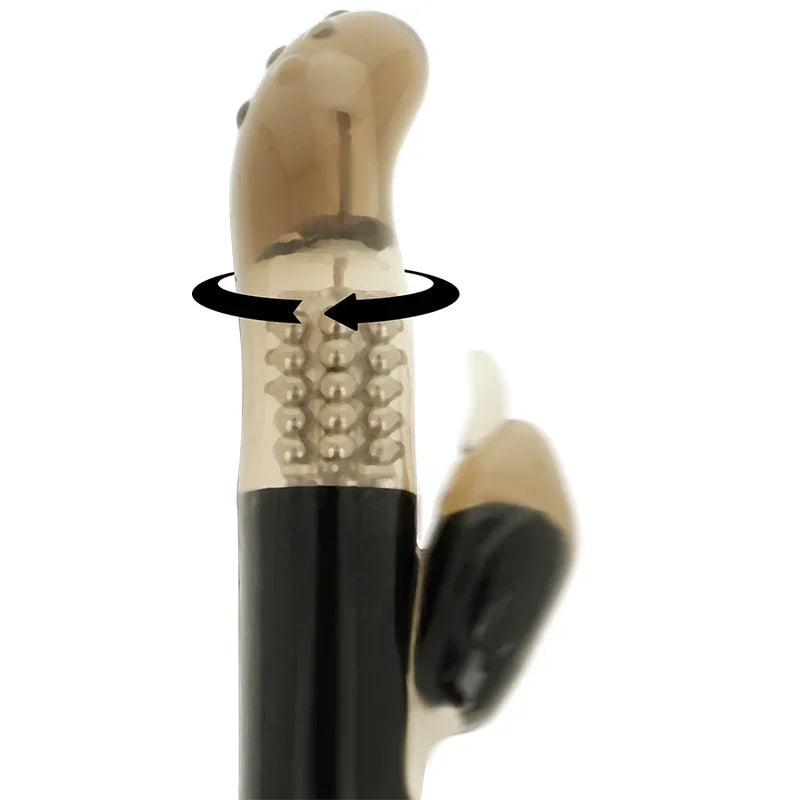 OHMAMA - VIBRADOR ROTADOR CON ESTIMULADOR CLITORIS DELFIN - Nuvica