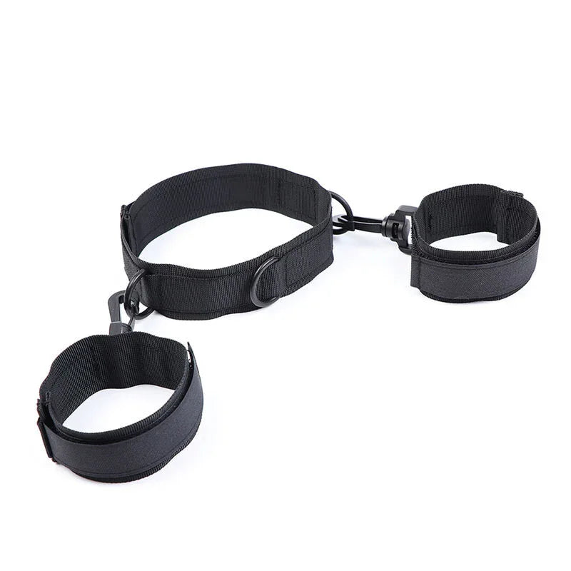 OHMAMA FETISH - ESPOSAS Y COLLAR DE NYLON - Nuvica