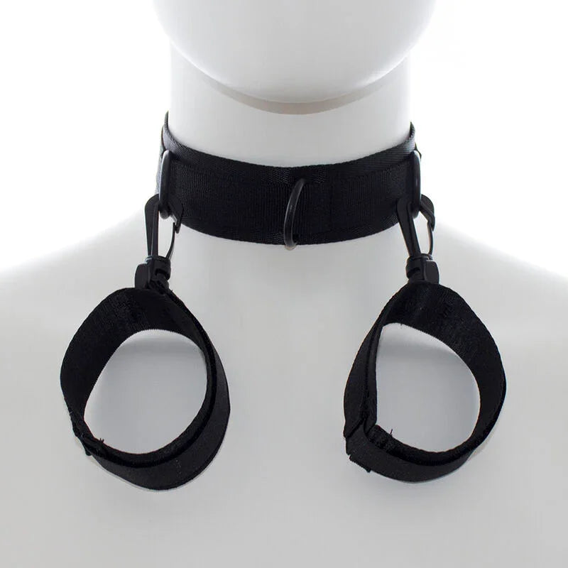 OHMAMA FETISH - ESPOSAS Y COLLAR DE NYLON - Nuvica
