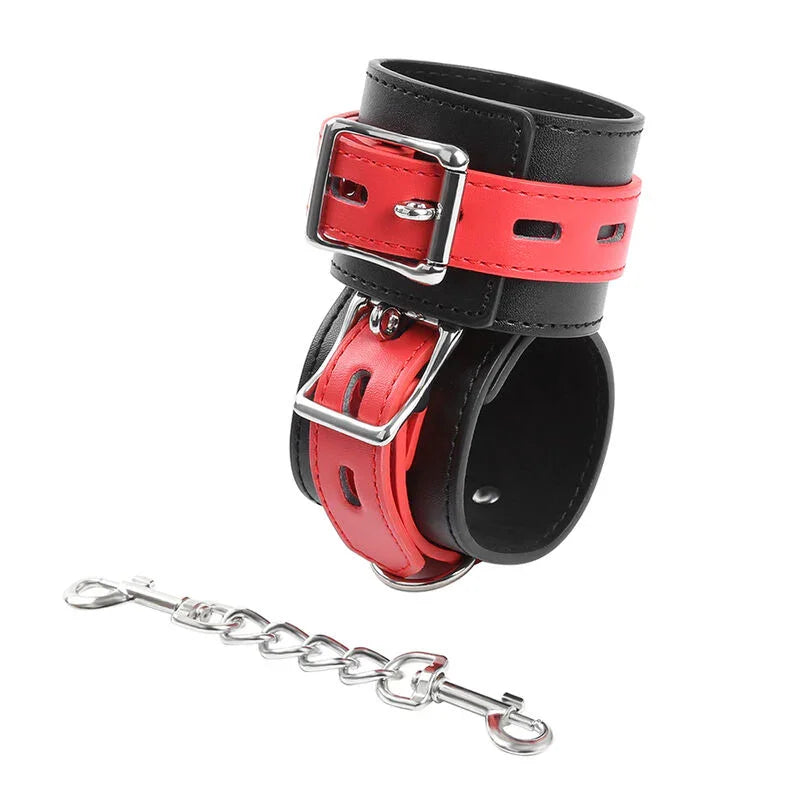 OHMAMA FETISH - LOCK BUCKLE WRIST RESTRAINTS - Nuvica