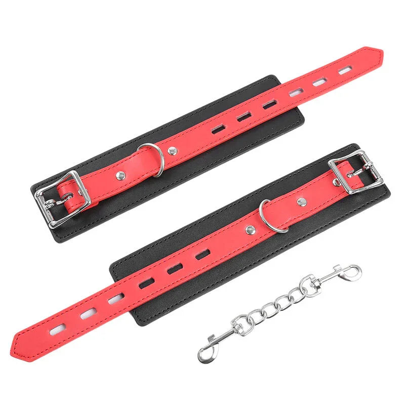 OHMAMA FETISH - LOCK BUCKLE WRIST RESTRAINTS - Nuvica