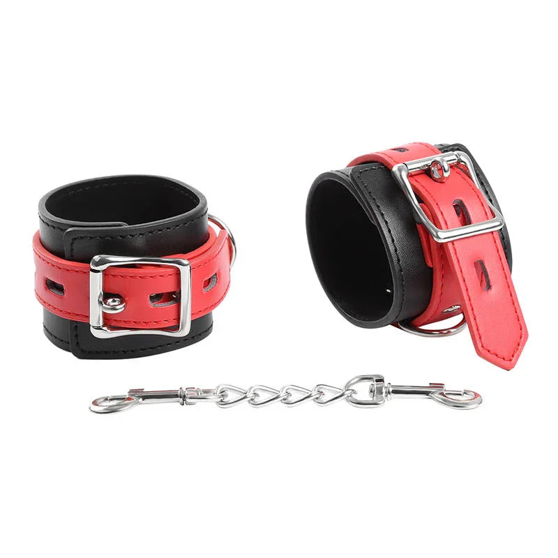 OHMAMA FETISH - LOCK BUCKLE WRIST RESTRAINTS - Nuvica
