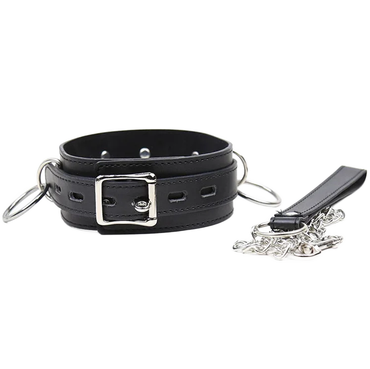 OHMAMA FETISH - COLLAR SUMISION CON 3 ANILLAS - Nuvica