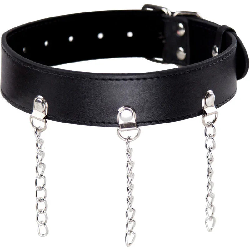 OHMAMA FETISH - COLLAR FETISH CON ANILLAS - Nuvica