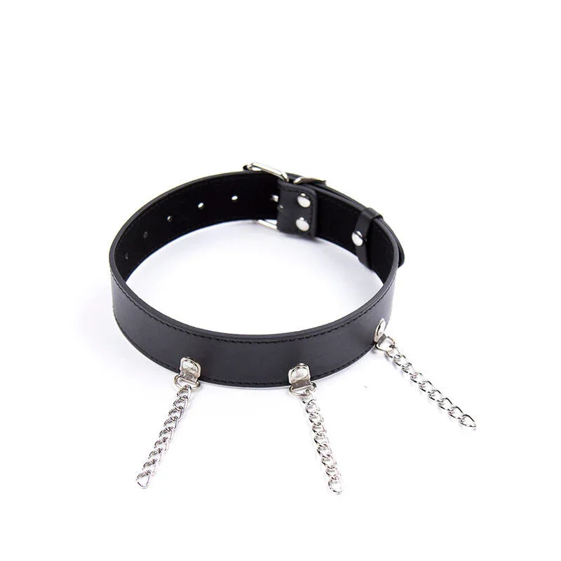 OHMAMA FETISH - COLLAR FETISH CON ANILLAS - Nuvica