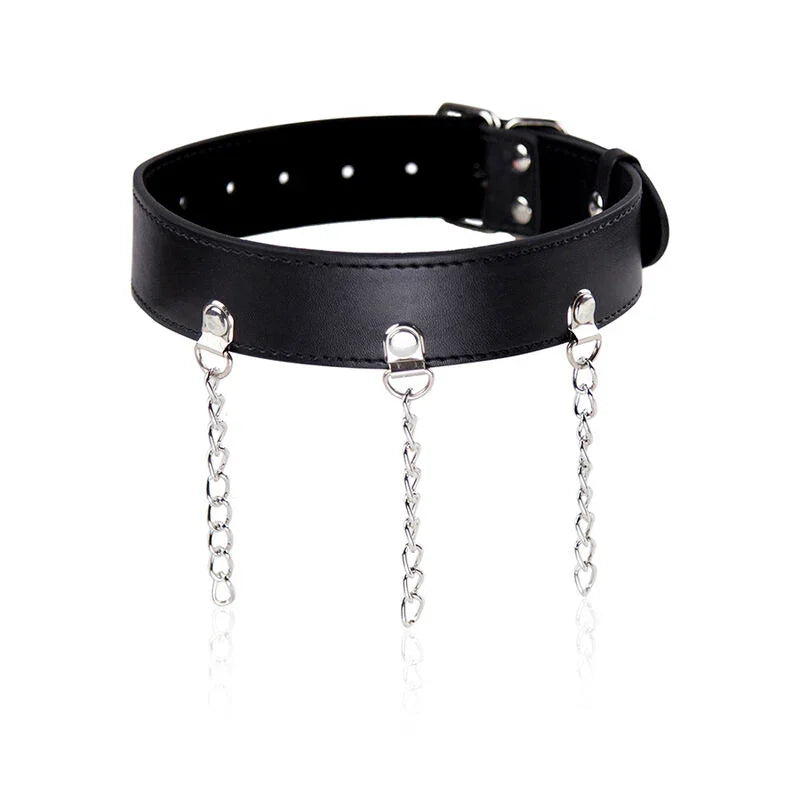 OHMAMA FETISH - COLLAR FETISH CON ANILLAS - Nuvica