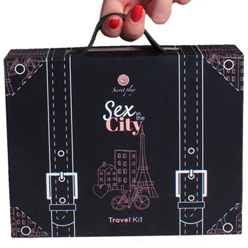 SECRETPLAY - SEX IN THE CITY TRAVEL KIT (ES/EN/DE/FR/NL/PT) - Nuvica