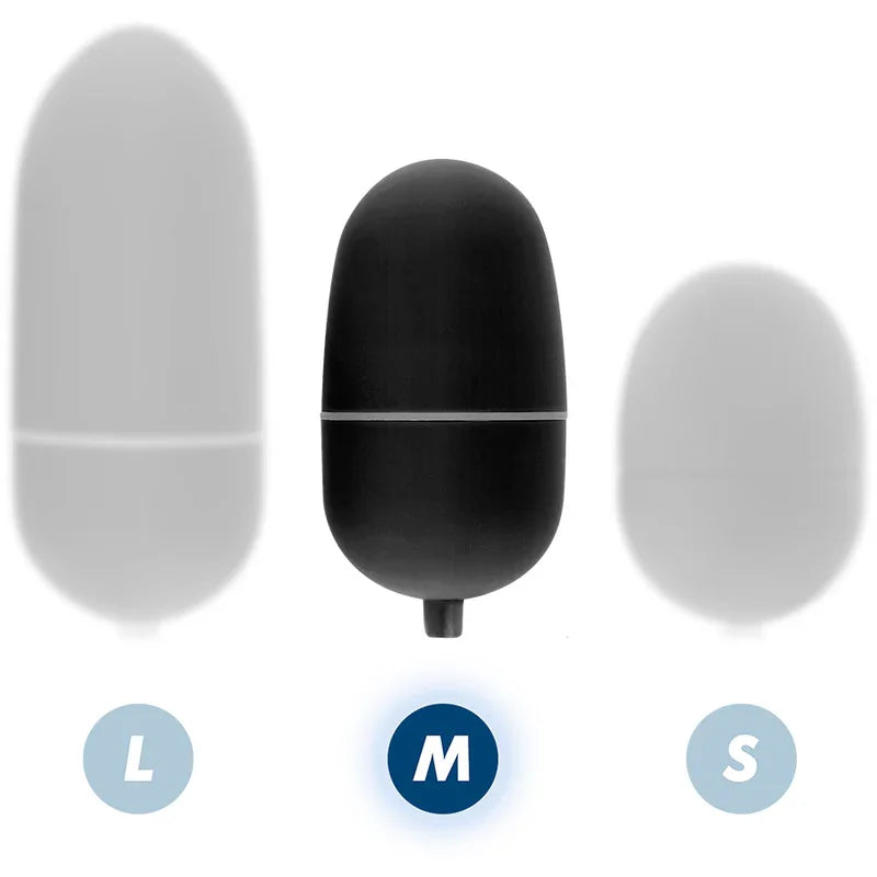 ONLINE - HUEVO VIBRADOR CONTROL REMOTO M NEGRO - Nuvica