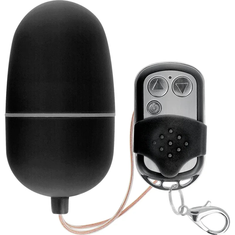 ONLINE - HUEVO VIBRADOR CONTROL REMOTO M NEGRO - Nuvica