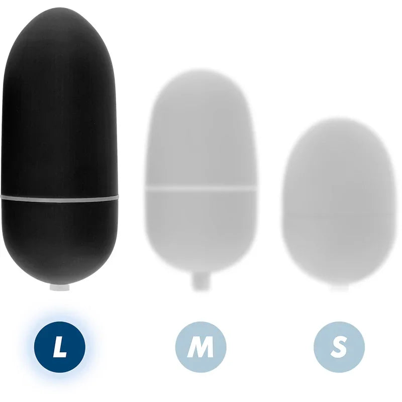 ONLINE - HUEVO VIBRADOR CONTROL REMOTO L NEGRO - Nuvica