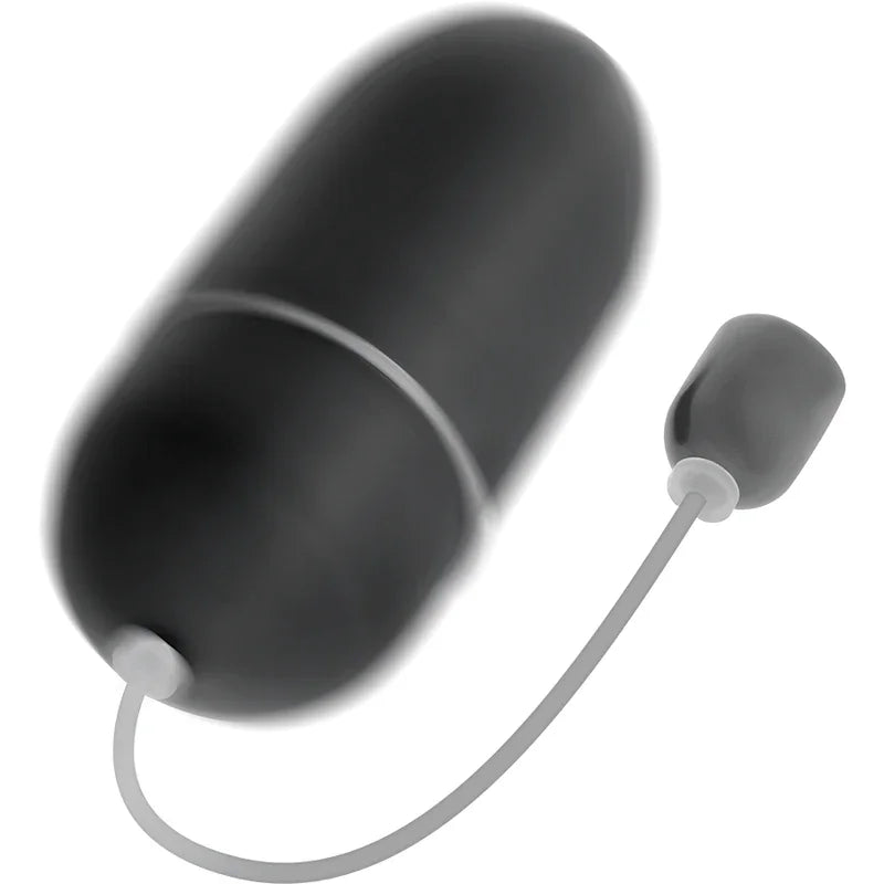 ONLINE - HUEVO VIBRADOR WATERPROOF NEGRO - Nuvica