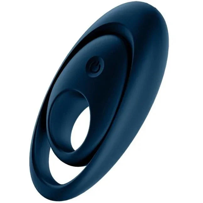 SATISFYER - GLORIOUS DUO ANILLO VIBRADOR AZUL - Nuvica