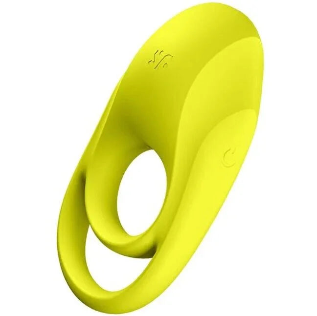 SATISFYER - SPECTACULAR DUO ANILLO VIBRADOR AMARILLO - Nuvica