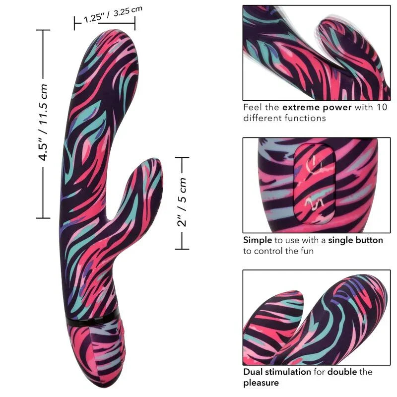 CALEXOTICS - VIBRADOR MENAGE A MOI DUAL WAND - Nuvica