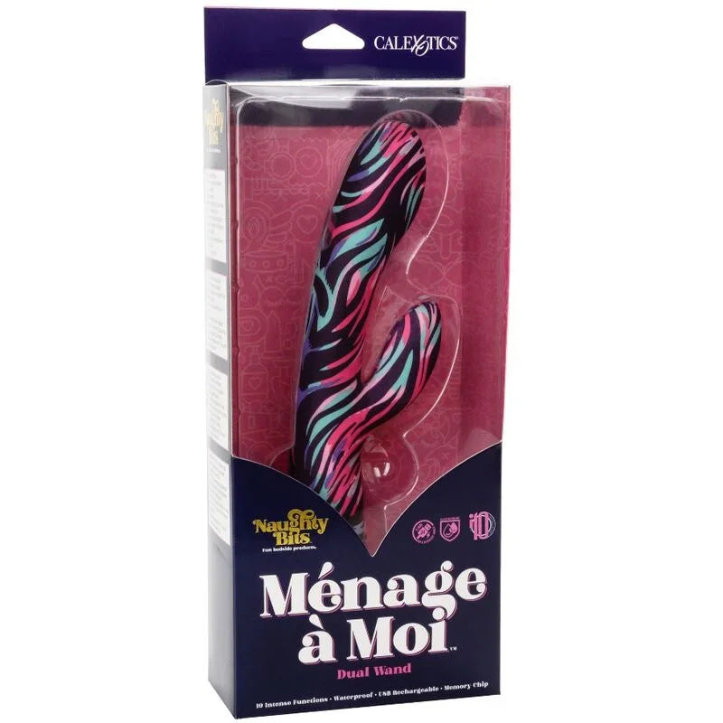 CALEXOTICS - VIBRADOR MENAGE A MOI DUAL WAND - Nuvica