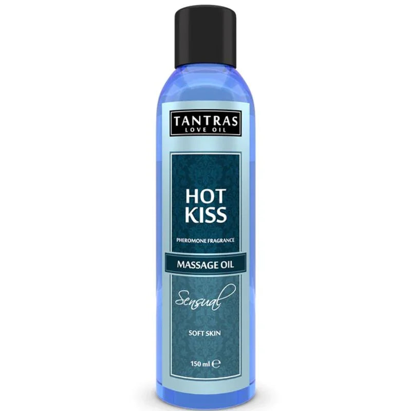 INTIMATELINE - TANTRAS LOVE OIL HOT KISS ACEITE MASAJE 150 ML - Nuvica