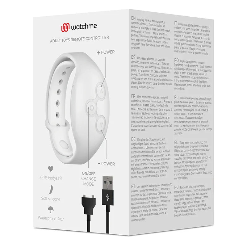 WATCHME - RELOJ CONTROL REMOTO WIRELESS TECHNOLOGY AZABACHE - Nuvica