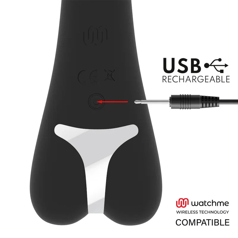 BRILLY GLAM - RYAN VIBRADOR COMPATIBLE CON WATCHME WIRELESS TECHNOLOGY - Nuvica