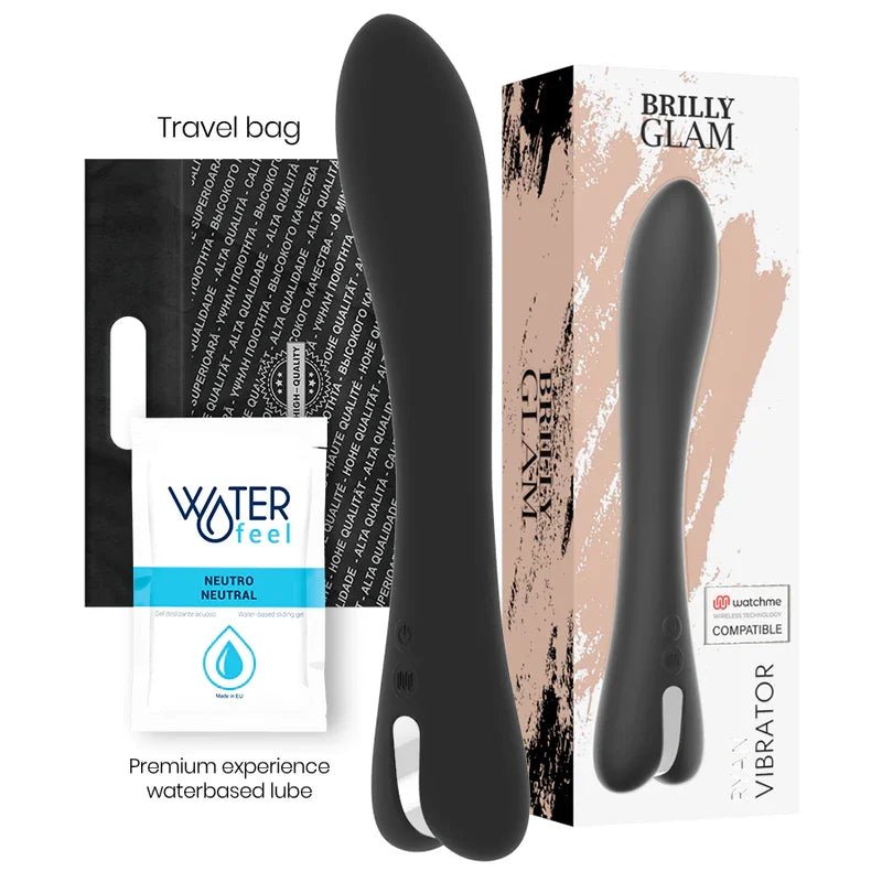 BRILLY GLAM - RYAN VIBRADOR COMPATIBLE CON WATCHME WIRELESS TECHNOLOGY - Nuvica