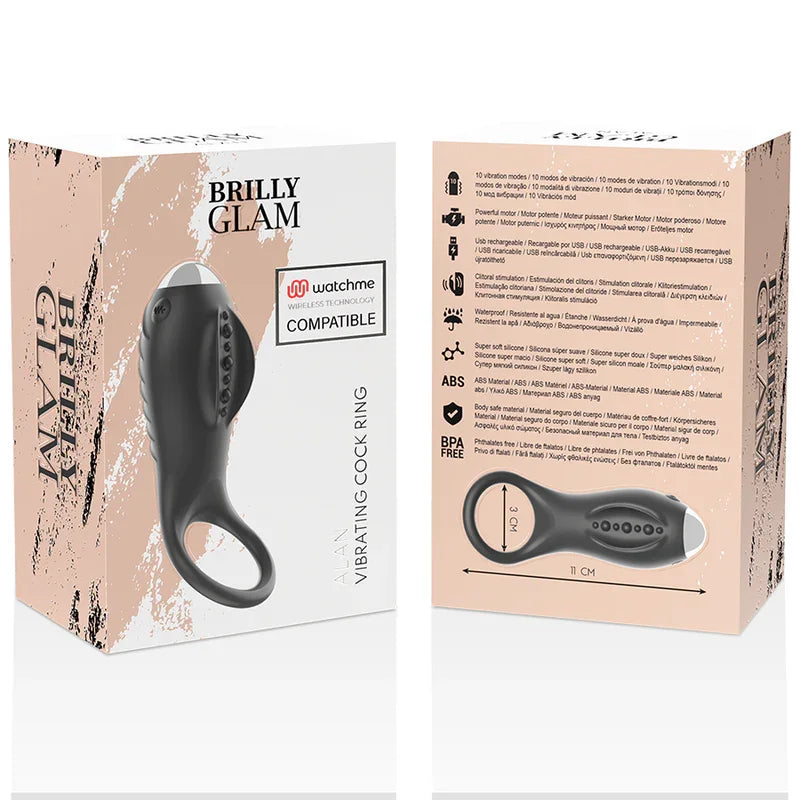 BRILLY GLAM - ALAN ANILLO COMPATIBLE CON WATCHME WIRELESS TECHNOLOGY - Nuvica
