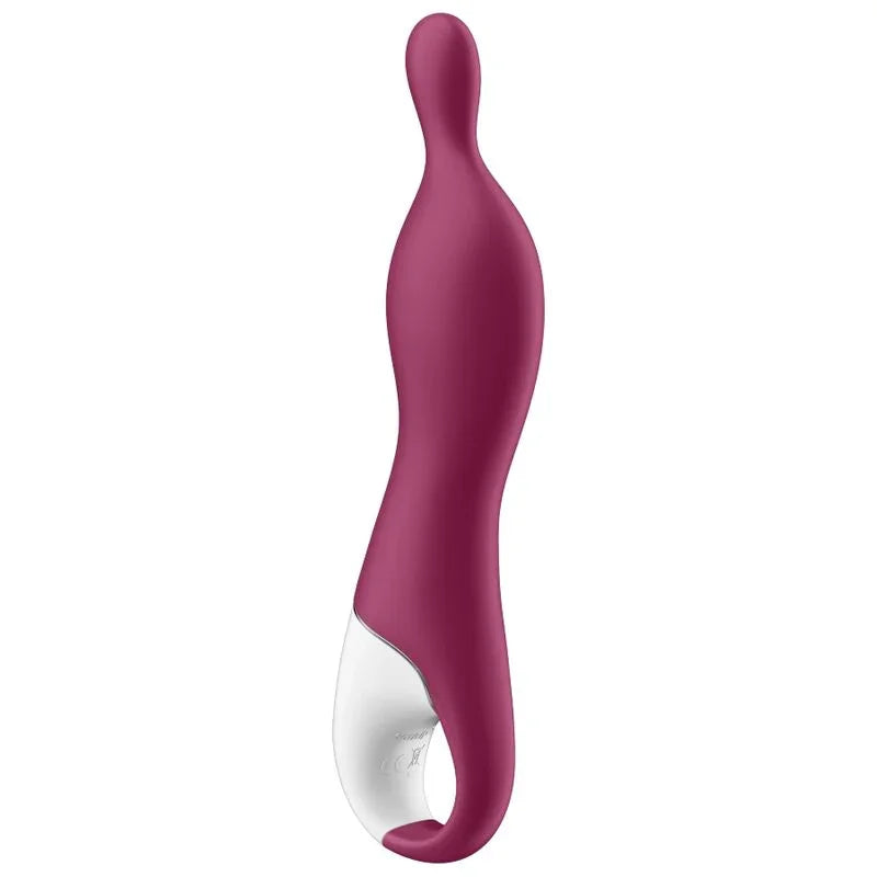 SATISFYER - AMAZING 1 VIBRADOR PUNTO A BERRY - Nuvica