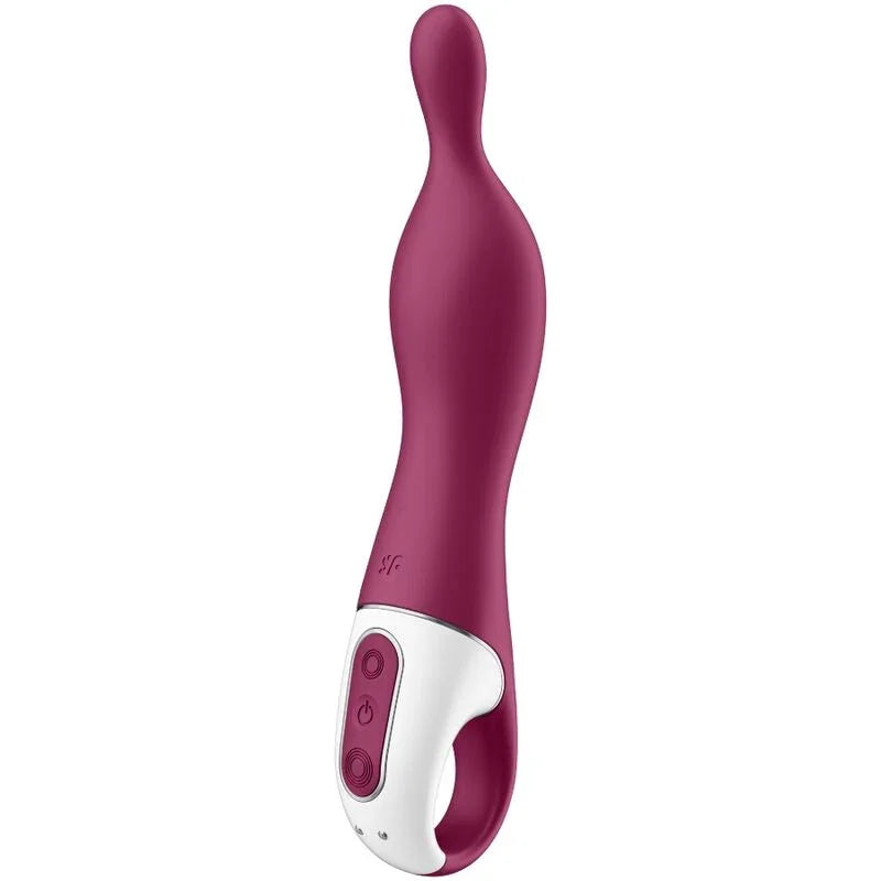SATISFYER - AMAZING 1 VIBRADOR PUNTO A BERRY - Nuvica