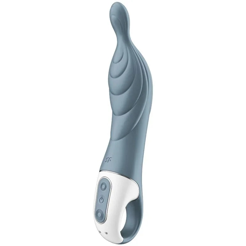 SATISFYER - AMAZING 2 VIBRADOR PUNTO A GRIS - Nuvica