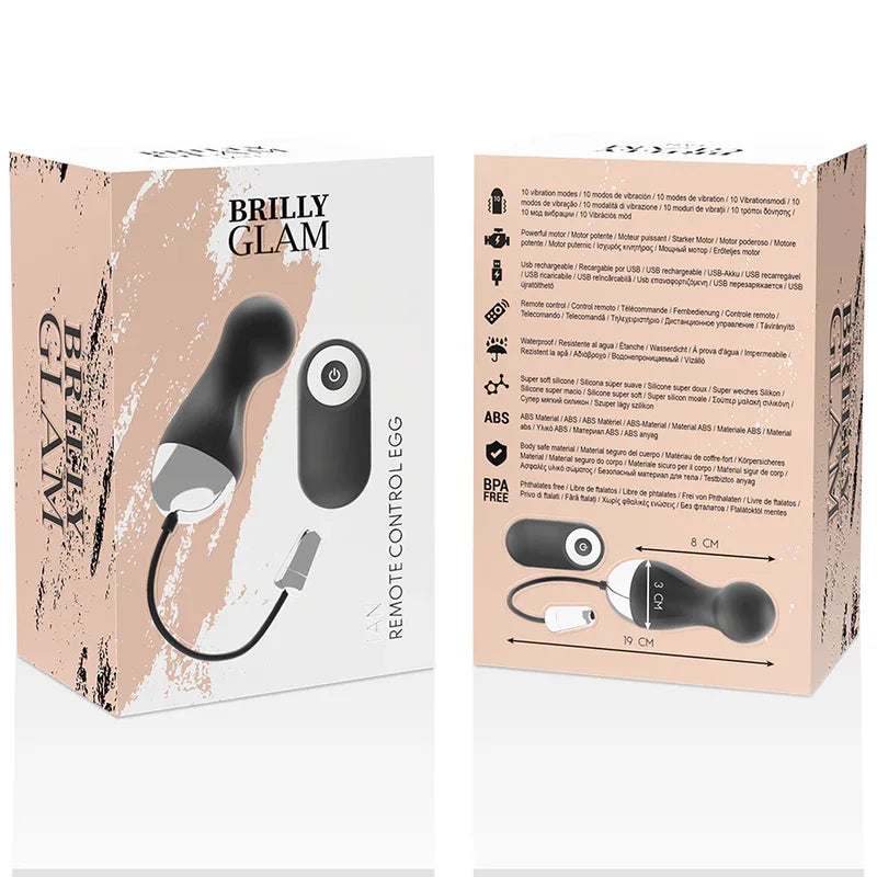 BRILLY GLAM - IAN ESTIMULADOR CONTROL REMOTO - Nuvica