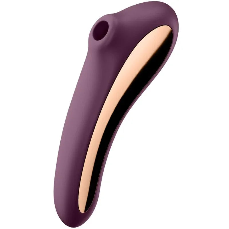 SATISFYER - DUAL KISS ESTIMULADOR CLITORIS PURPURA - Nuvica