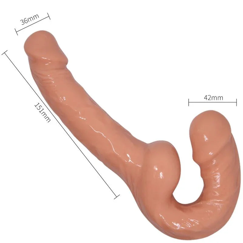 BAILE - ULTRA PASSIONATE HARNESS DILDO CON ARNÉS SIN SUJECIÓN - Nuvica