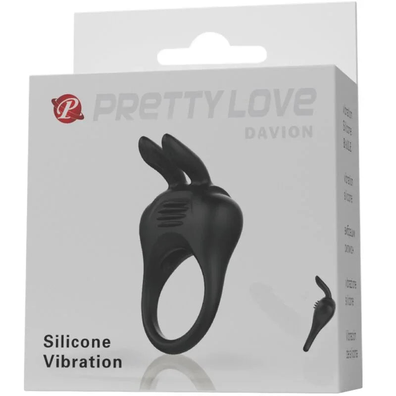 PRETTY LOVE - DAVION ANILLO VIBRADOR RABBIT - Nuvica